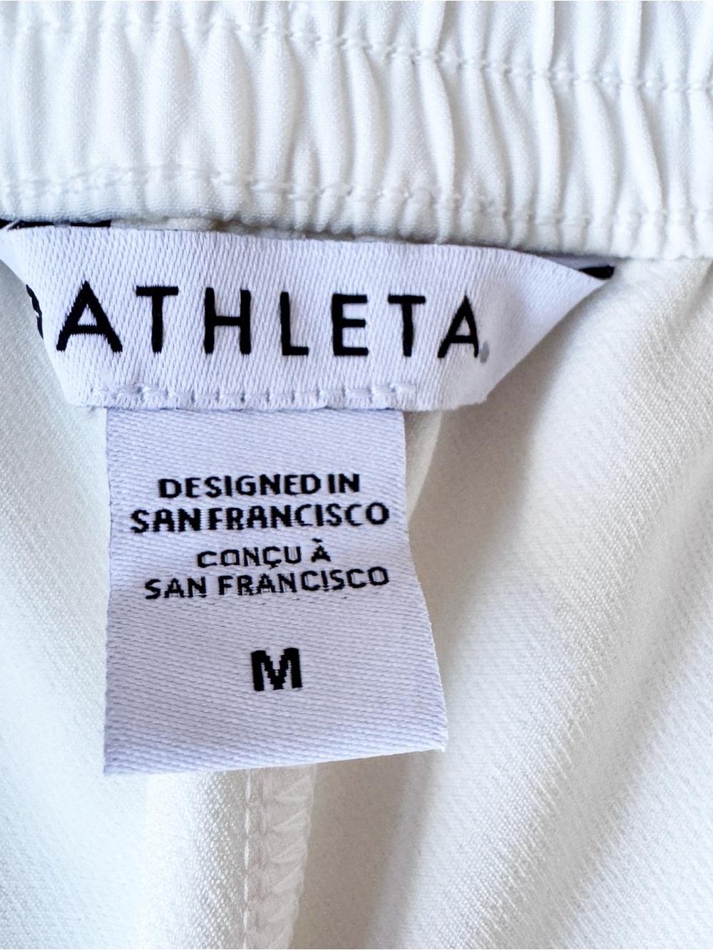 Athleta New Promenade High Rise Cargo Pant, Magnolia White Wide Leg Pants NWT - Picture 11 of 15